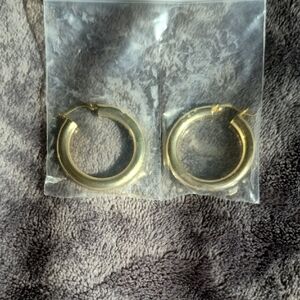 Elegant Gold Hoop Earrings